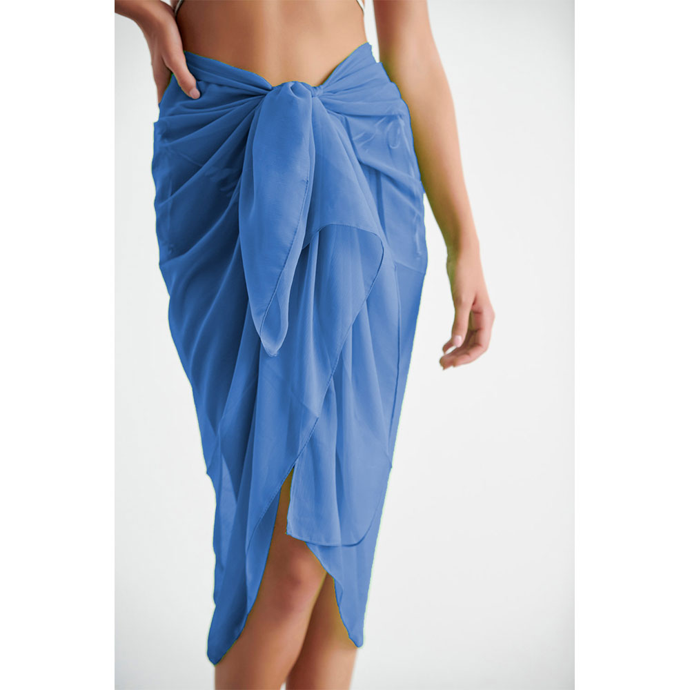 Blu4u Μπλε Γυναικείο Παρεό 24383000-14 - Blue, ONE SIZE