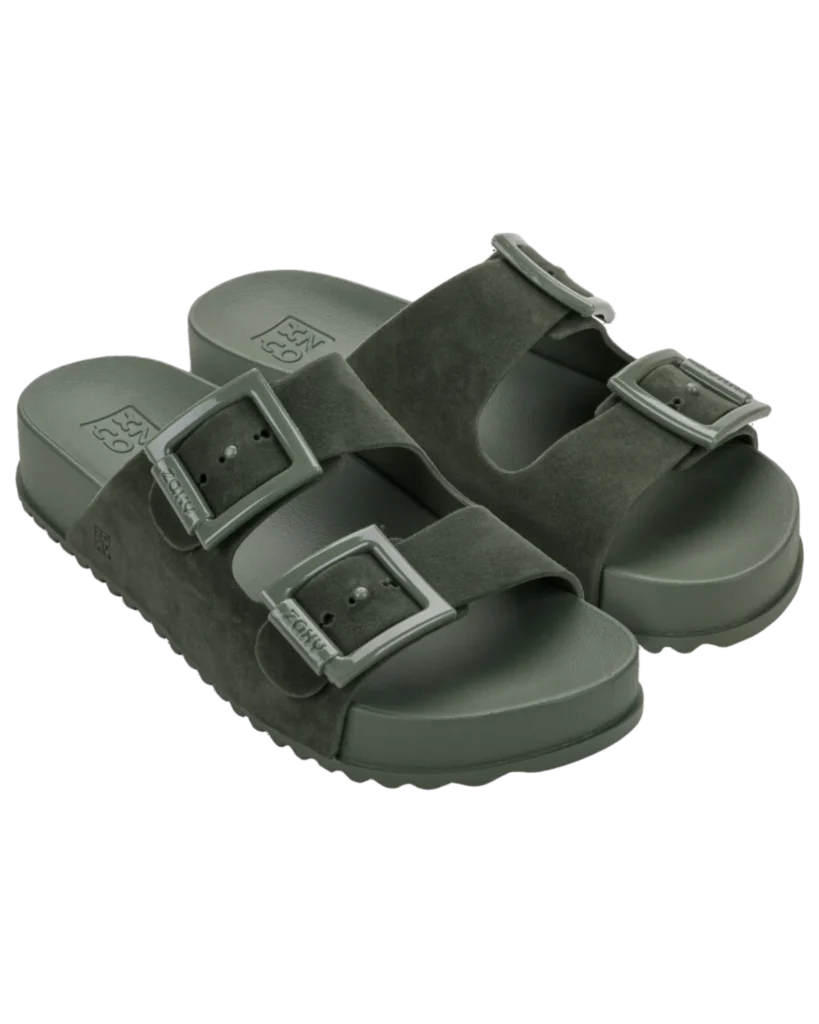 Γυναικείo Mule Zaxy Χρώματος -Χακί 780-25224-20