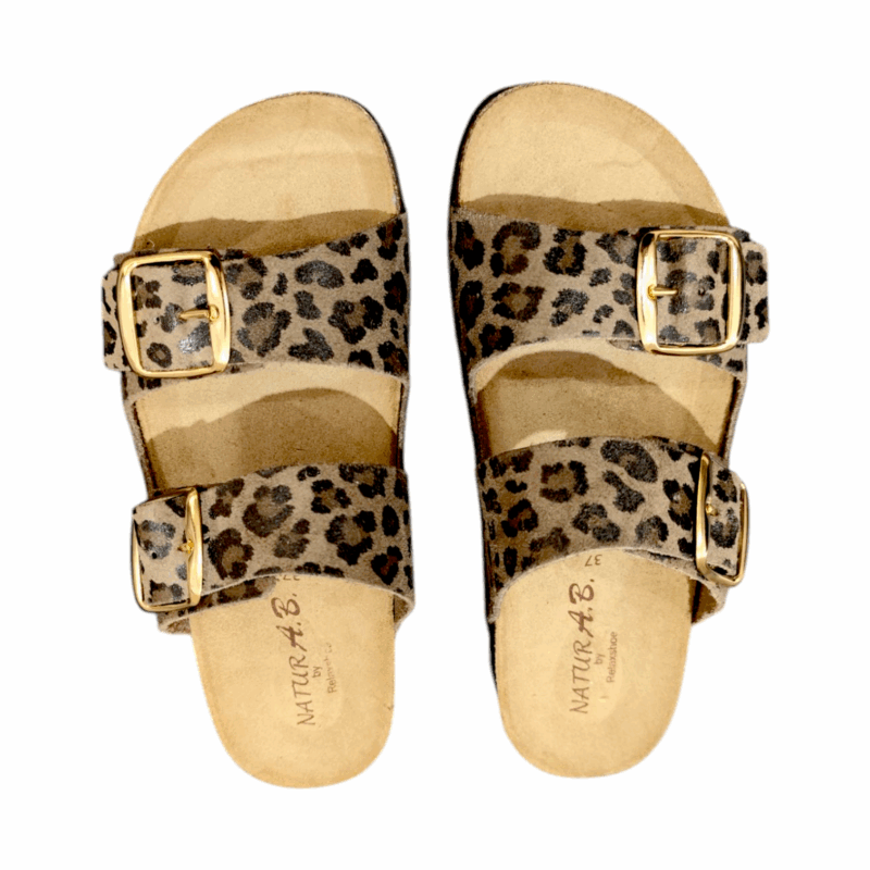 Γυναικεία Δερμάτινη Παντόφλα Comfort By Relax Shoes 1-580-25014 -248 - Image 5