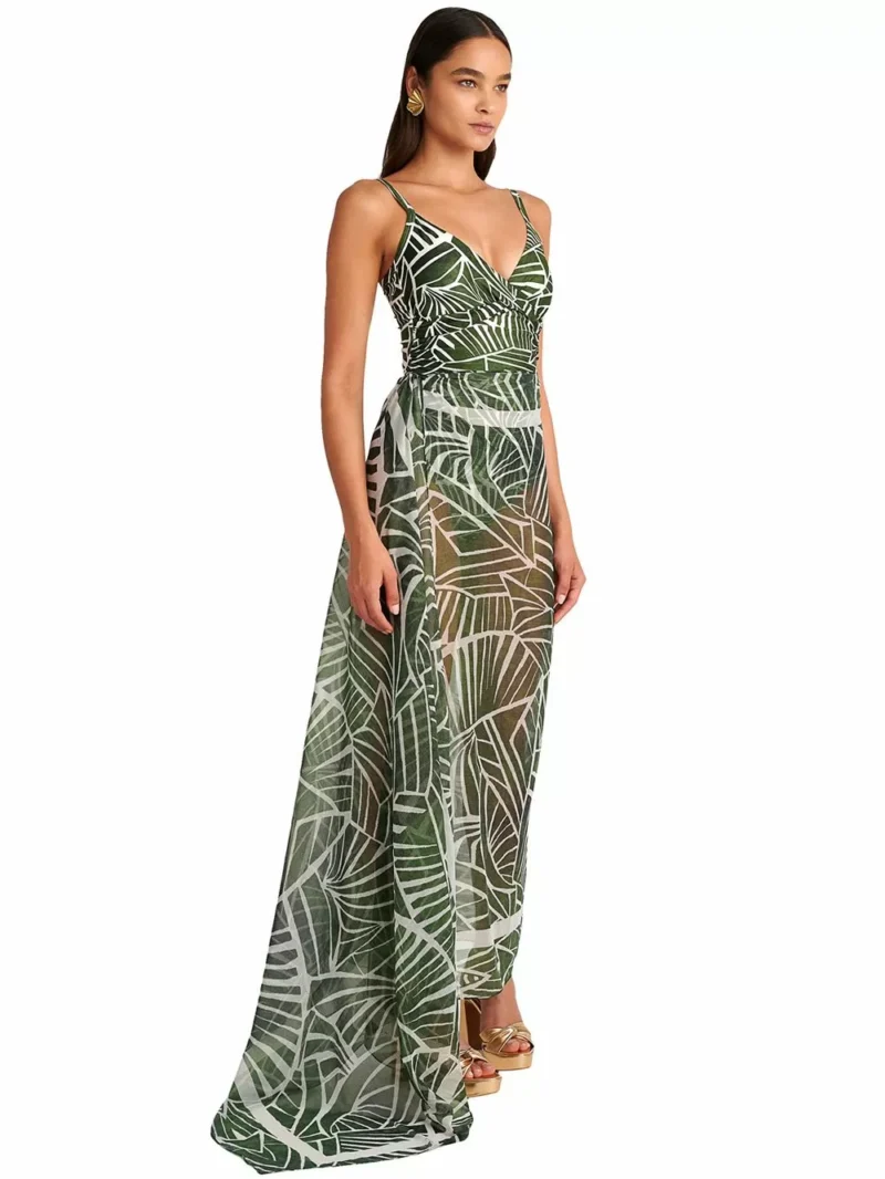 Beachwear BLU4U Amazon Stripes Παρεό - Αέρινο Ύφασμα 25383110-26