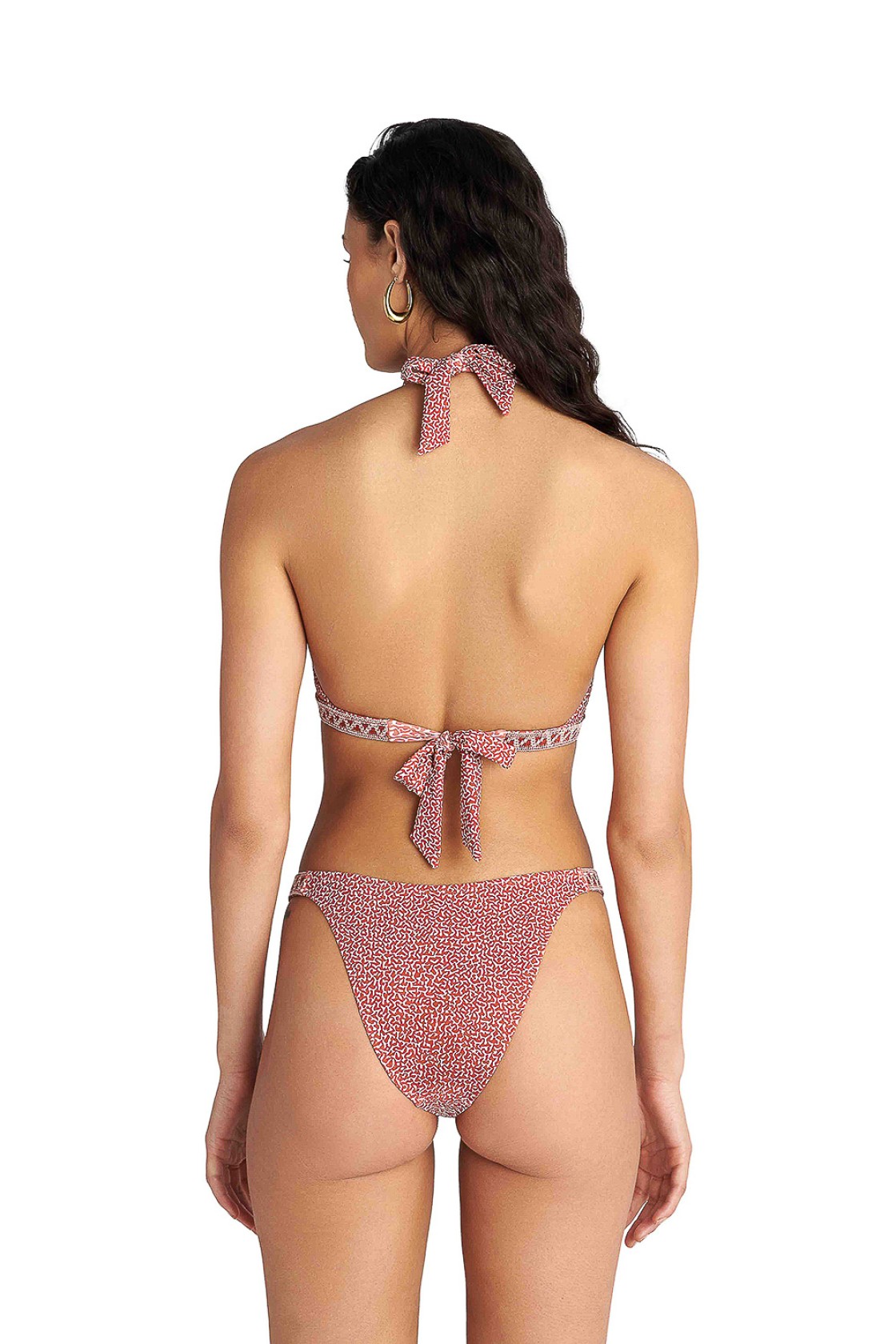 Μαγιό bikini top τριγωνάκι δετό Cup C Blu4u 26366261C-47 - Image 4