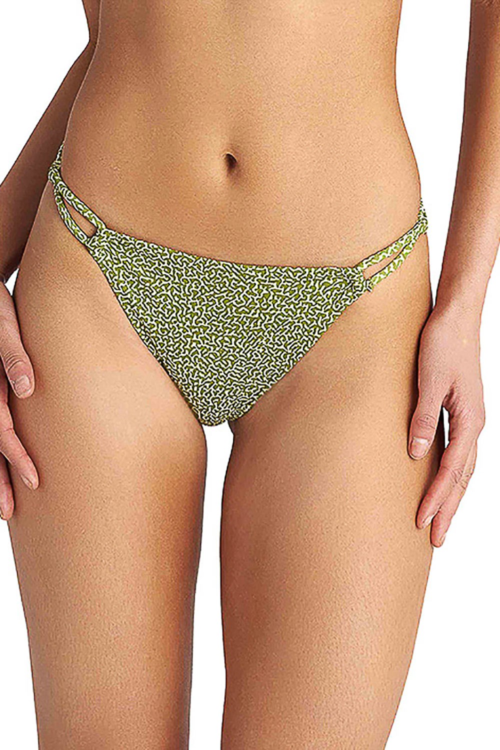 Bikini Slip με τύπωμα με πλαϊνές λεπτομέρειες BLU4U 26365282-16