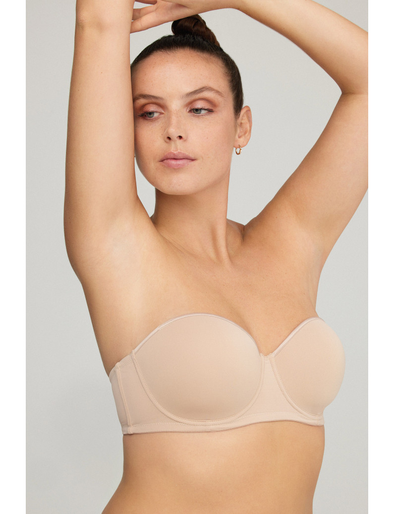 Σουτιέν Γυναικείο με Ενίσχυση Μπανέλα Strapless – Promise Natalia - Image 2