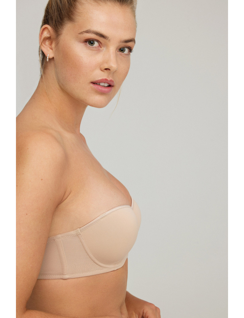 Σουτιέν Γυναικείο με Ενίσχυση Μπανέλα Strapless – Promise Natalia - Image 4